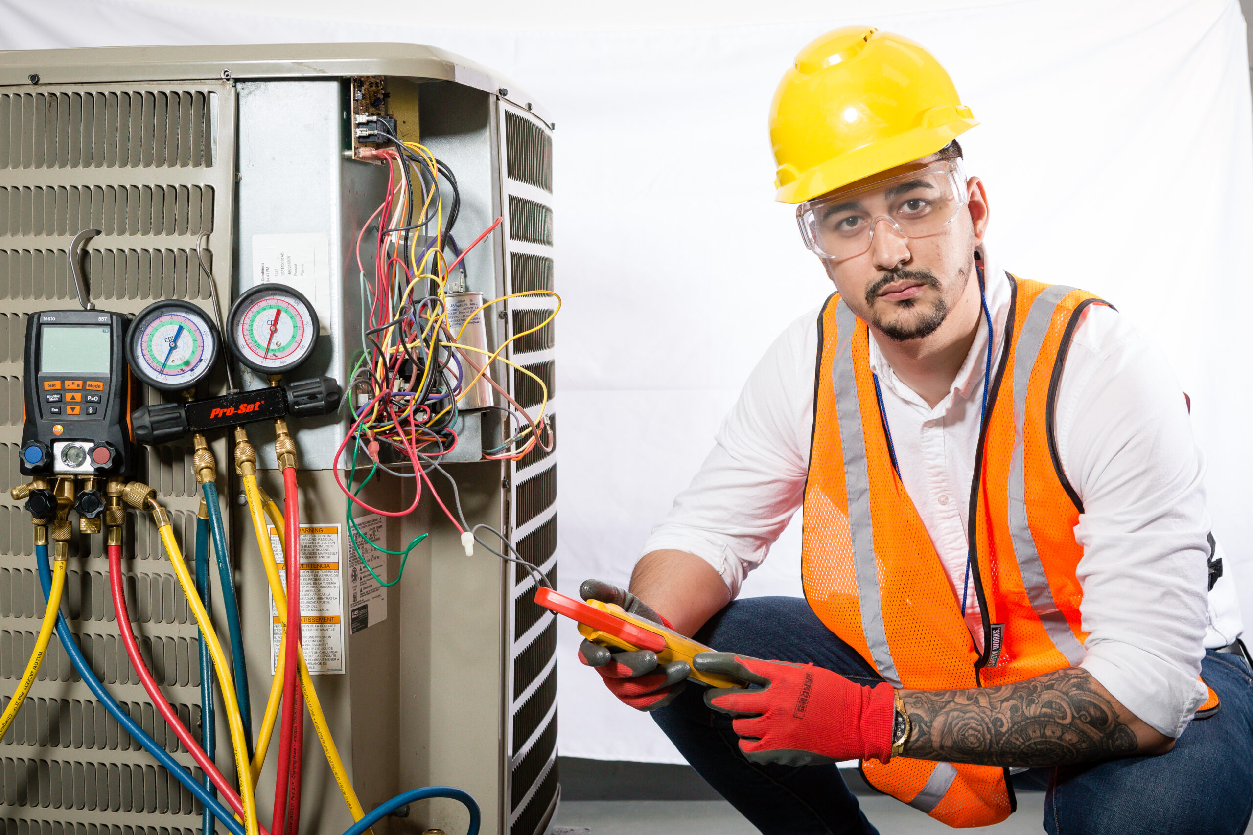 Strong Heating And Air technician